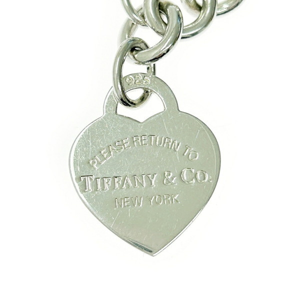 TIFFANY Co Silver Return to Tiffany Heart Bracelet - Picture 2 of 7